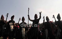 Atraksi seni, budaya dan ritual kebudayaan Batak disuguhkan.