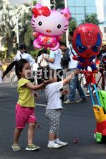 Minggu Pagi di Bundaran HI