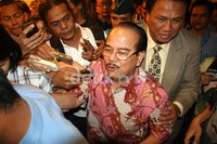 Untuk menghadapi kasusnya, Zulkarnaen menunjuk Yusril Ihza Mahendra sebagai pengacaranya. Ramses/detikcom.