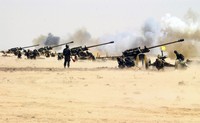 Assad pun menuding kelompok-kelompok terorislah yang melakukan pembantaian di Kota Houla, Homs pada 25 Mei lalu yang menewaskan 108 orang, termasuk 49 anak dan 34 wanita. Dikatakan Assad, geng-geng bersenjata di Suriah melakukan kekejaman itu saat mengenakan seragam tentara, seragam militer kami untuk menyebutkan bahwa itu militer. REUTERS/SANA/Handout.