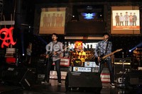 Ambulance Panic Voice jadi juara ketiga dengan lagu andalan mereka Janji Terakhir, dan Temani Disini. Herianto Batubara/detikHot.