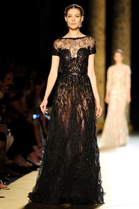 Elie Saab, Fall/Winter 2012 Couture. Paris Fashion Week 2012. [Photo by Pascal Le Segretain/Getty Images]