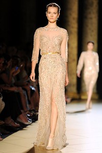 Elie Saab, Fall/Winter 2012 Couture. Paris Fashion Week 2012. [Photo by Pascal Le Segretain/Getty Images]