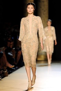 Elie Saab, Fall/Winter 2012 Couture. Paris Fashion Week 2012. [Photo by Pascal Le Segretain/Getty Images]