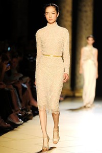 Elie Saab, Fall/Winter 2012 Couture. Paris Fashion Week 2012. [Photo by Pascal Le Segretain/Getty Images]