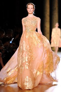 Elie Saab, Fall/Winter 2012 Couture. Paris Fashion Week 2012. [Photo by Pascal Le Segretain/Getty Images]