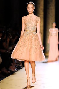 Elie Saab, Fall/Winter 2012 Couture. Paris Fashion Week 2012. [Photo by Pascal Le Segretain/Getty Images]