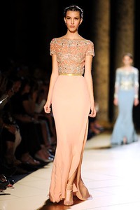 Elie Saab, Fall/Winter 2012 Couture. Paris Fashion Week 2012. [Photo by Pascal Le Segretain/Getty Images]