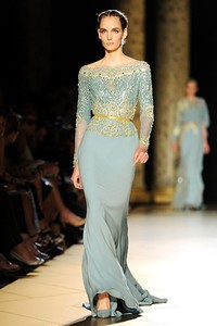 Elie Saab, Fall/Winter 2012 Couture. Paris Fashion Week 2012. [Photo by Pascal Le Segretain/Getty Images]