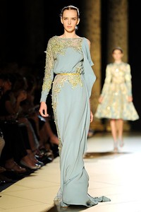 Elie Saab, Fall/Winter 2012 Couture. Paris Fashion Week 2012. [Photo by Pascal Le Segretain/Getty Images]