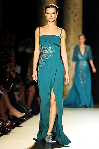 Elie Saab, Fall/Winter 2012 Couture. Paris Fashion Week 2012. [Photo by Pascal Le Segretain/Getty Images]