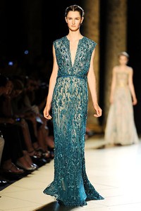 Elie Saab, Fall/Winter 2012 Couture. Paris Fashion Week 2012. [Photo by Pascal Le Segretain/Getty Images]
