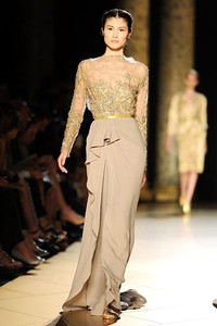 Elie Saab, Fall/Winter 2012 Couture. Paris Fashion Week 2012. [Photo by Pascal Le Segretain/Getty Images]