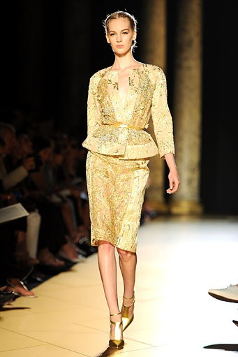 Elie Saab, Fall/Winter 2012 Couture. Paris Fashion Week 2012. [Photo by Pascal Le Segretain/Getty Images]