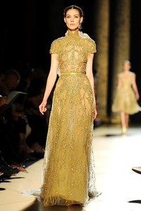 Elie Saab, Fall/Winter 2012 Couture. Paris Fashion Week 2012. [Photo by Pascal Le Segretain/Getty Images]