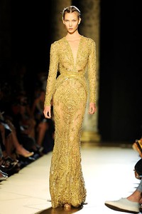 Elie Saab, Fall/Winter 2012 Couture. Paris Fashion Week 2012. [Photo by Pascal Le Segretain/Getty Images]