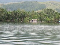 Desa adat di Danau Sentani (Sastri/ detikTravel)