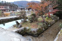 Kolam di Desa Shirakawa. Desa ini menjadi warisan dunia UNESCO (Dadan/detikTravel)