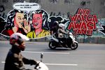 Mural Pilkada Hiasi Ibukota