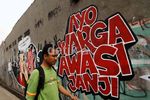 Mural Pilkada Hiasi Ibukota