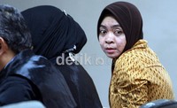Wa Ode menegaskan pertemuan tersebut tidak membahas permintaan pengusaha Fahd Rafiq untuk mengurus alokasi dana penyesuaian infrastruktur daerah (DPID). Ramses/detikcom.