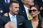 Victoria & David Beckham di Wimbledon