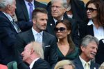 Victoria & David Beckham di Wimbledon