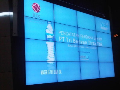Produsen Air Kemasan ALTO Bidik Omset Rp 250 Miliar