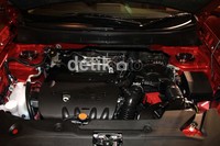 Mesin mobil ini menggunakan tipe MIVEC DOHC 16 Valve 4 Cylinder in -line (4B11).