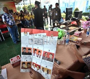 Menangkan Pilgub DKI, Pasangan Cagub Harus Raih Suara 50 % Plus Satu