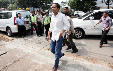 Jokowi Taklukkan Kawasan Elite Pondok Indah