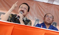 Dia yakin di putaran selanjutnya, dia bersama Nachrowi akan menang dari rival beratnya, Jokowi-Ahok.