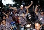 Menang Quick Count, Pendukung Jokowi Konvoi