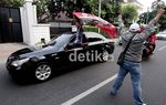 Menang Quick Count, Pendukung Jokowi Konvoi