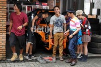 Syuting video klip Apa Sih Maumu? dilakukan di Rumah JOE, Jalan Kebagusan Dalam I, No. 6, Jakarta Selatan, Selasa (10/7/2012). Herianto Batubara/detikHOT.