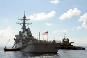 Kapal Perang AS Singgah di Bali