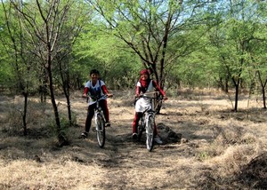 Gowes Asyik di Baluran, Jatim