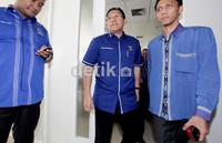 Dalam kesempatan tersebut, Anas menyatakan bahwa Demokrat menyatakan belum menentukan kawan koalisi untuk pasangan Fauzi Bowo-Nachrowi Ramli.