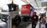 Truk-truk Pengangkut Mejeng di JCC