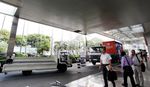 Truk-truk Pengangkut Mejeng di JCC