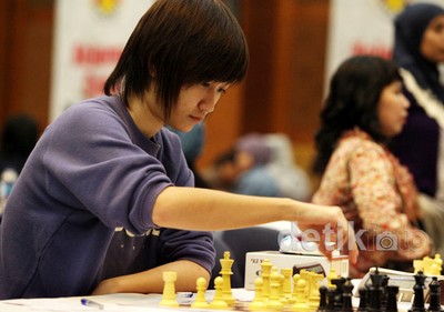 Felica & Susanto Juara Catur Mahasiswa 2012