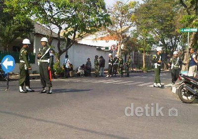 Kodam Brawijaya Eksekusi Paksa 5 Rumah Dinas
