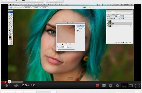 5 Tutorial Kilat Photoshop di YouTube