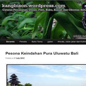 Catatan Kang Bison & Indahnya Berbagi Kebahagiaan