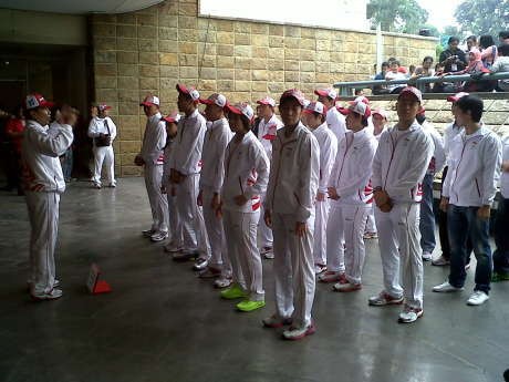 Kontingen Indonesia untuk Olimpiade 2012 Dikukuhkan
