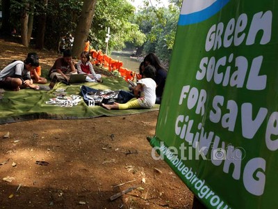 Asyik, Free Wifi di Kali Ciliwung