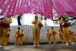 Praktisi Falun Gong Demo Kedubes China
