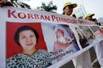Praktisi Falun Gong Demo Kedubes China