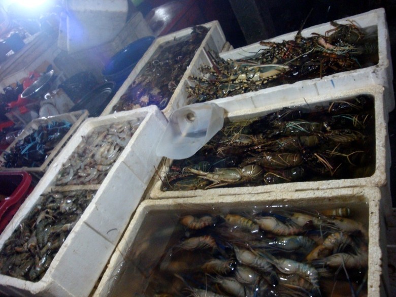 Ragam jenis seafood yang bisa dibeli di Pasar Kedonganan (Shafa/detikTravel) Ragam jenis seafood yang bisa dibeli di Pasar Kedonganan (Shafa/detikTravel)