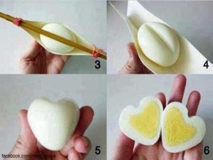 Yuk, Bikin Telur Bentuk Hati!